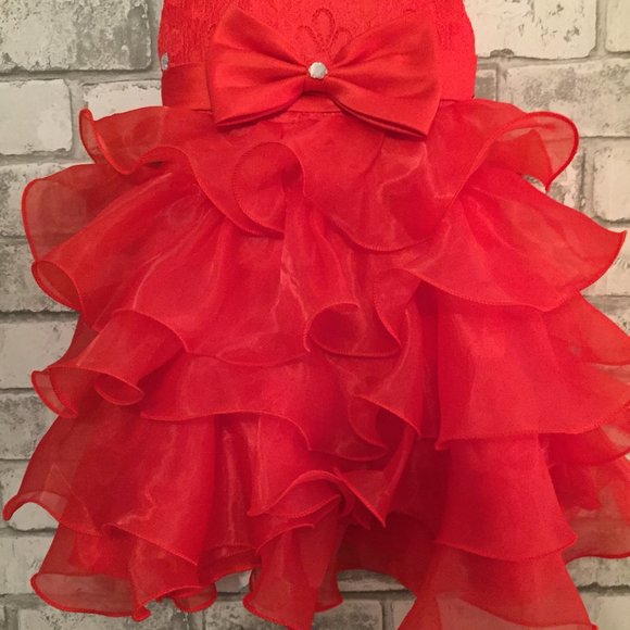 Baby Girl's Festive Dress Size 24 Months - Picture 3 of 6